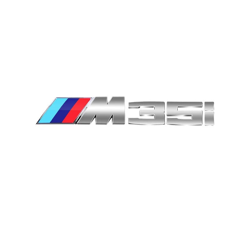 3D ABS Car Styling Rear Trunk Badge Emblem Logo Sticker Decoration Accessory For BMW M M1 M2 M3 M4 M5 M6 X7M X2M X4M X3M X5M X6M