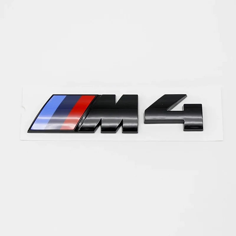 3D ABS M Emblem Trunk Lid Sticker For BMW M1 M2 M3 M4 M5 M6 M7 M8 E46 E36 E34 F10 E90 F30 E60 E53 E30 E92 E Series