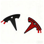 ABS Car Steering Wheel Emblem Sticker Accessories For Tesla SpaceX Model 3 Highland 2023 Model S Model X Model Y Model Y-Eur Roa