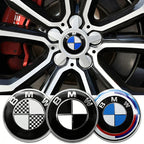 4Pc 56mm 60mm 65mm Car Wheel Center Hub Cap Rim Cover Stickers For BMW E36 E39 E46 E60 E90 E90 F01 F10 F30 G01 G20 G21 G30 G11 M