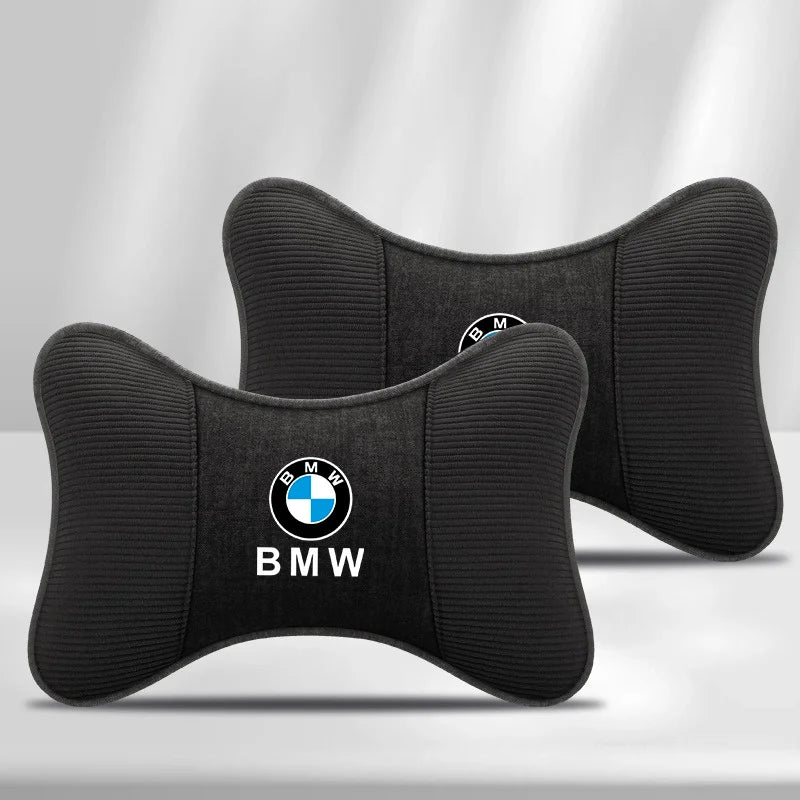 Car Seat Headrest Neck Support Pillow Soft Pad for BMW 2 5 6 7 Series F20 G20 G30 X1 X3 X4 X5 X6 F15 G05 Car Sticker Accessories