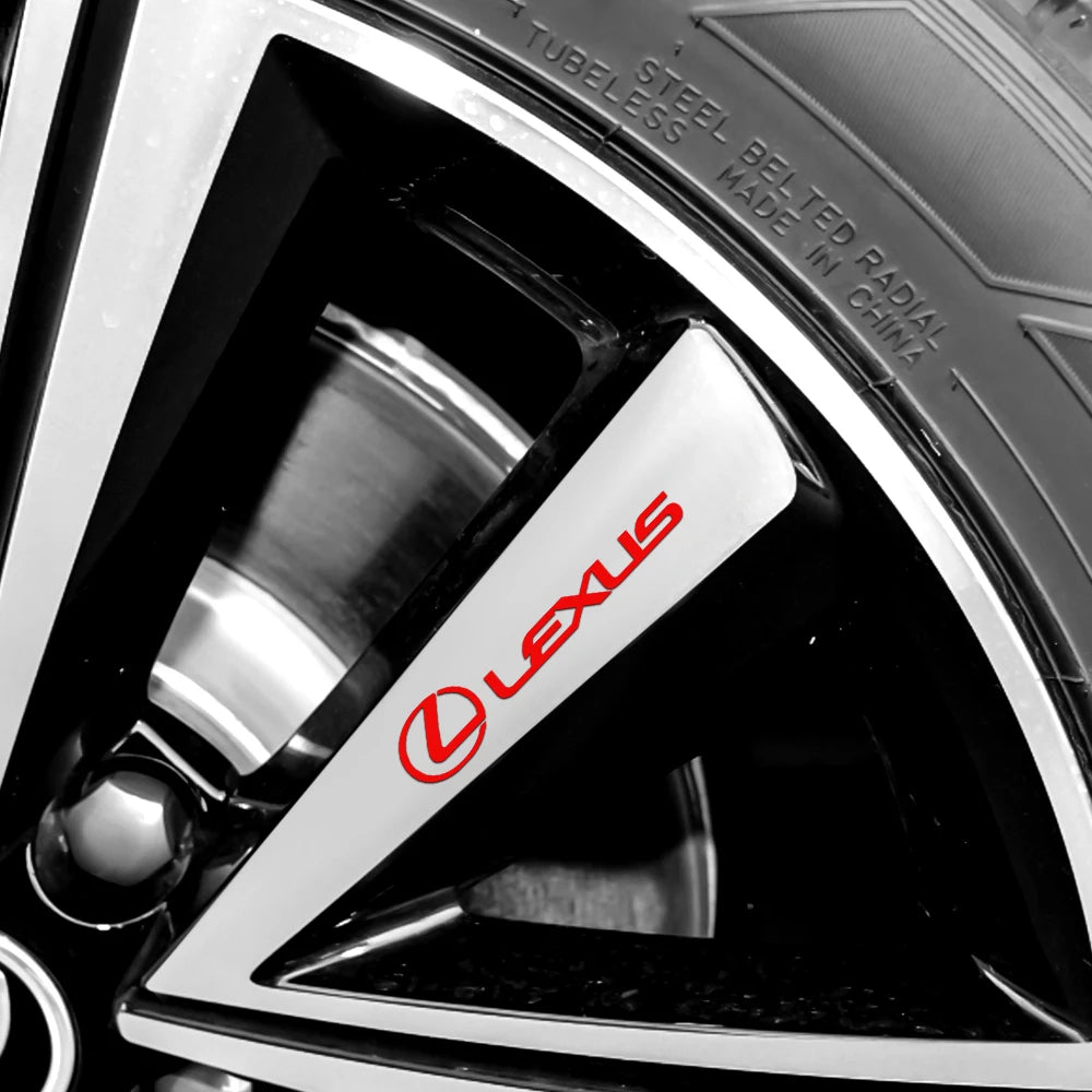 4Pcs Car vinyl Styling Door Handle Decor Stickers Decals Accessories For Lexus LS LC IS350 ES300h ES300 IS220d NX350h RX CT200h
