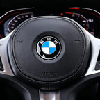 Auto Steering Wheel Center Aluminum Alloy Badge Logo Sticker Accessories For BMW G80 G06 G07 G42 G14 G15 G16 F82 F20 F21 F83 M2