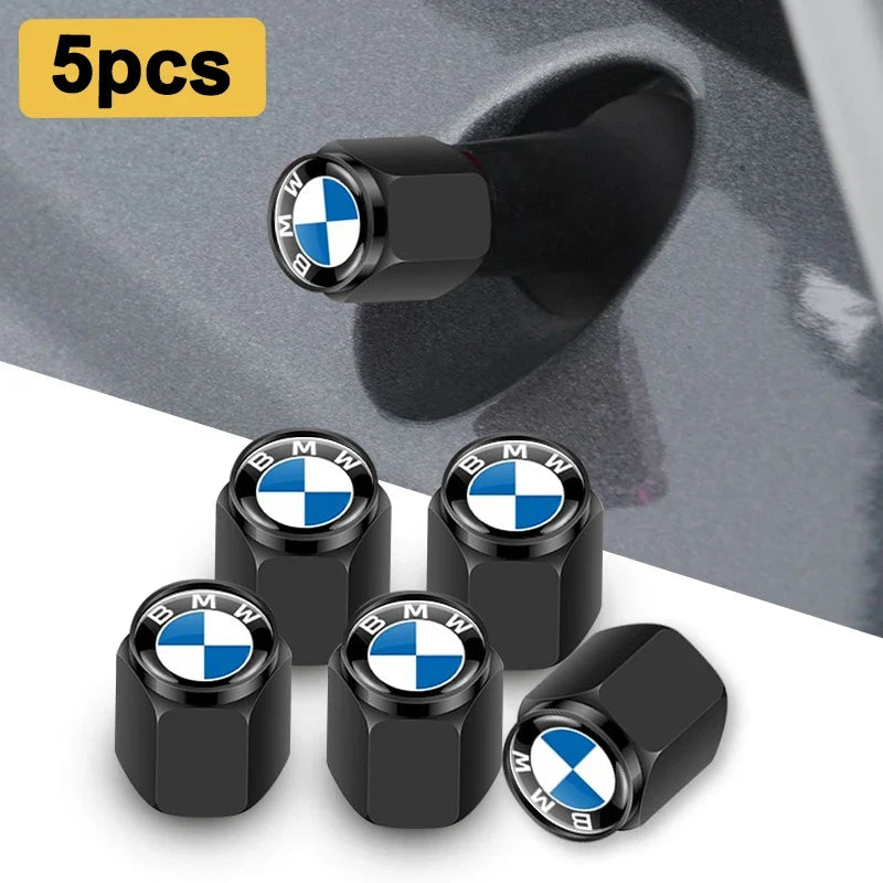 5Pcs Metal Car Styling Wheel Tire Valve Cap Cover Accessories For Bmw M2 M3 M5 Performance E36 E39 E46 E53 E90 E60 E61 E93 X3 X1