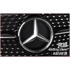 Grid LED light Front Grilled Embelm badge For W204 W205 W213 W253 C-Class E-Class GLC C E 180 200 250 300 350 43 63 4MATIC
