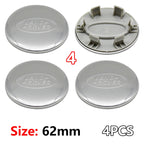 4Pcs 62mm Premium ABS Car Wheel Center Hub Caps Emblem Badge For Range Rover L322 L405 Evoque Discovery Velar SVR Accessories