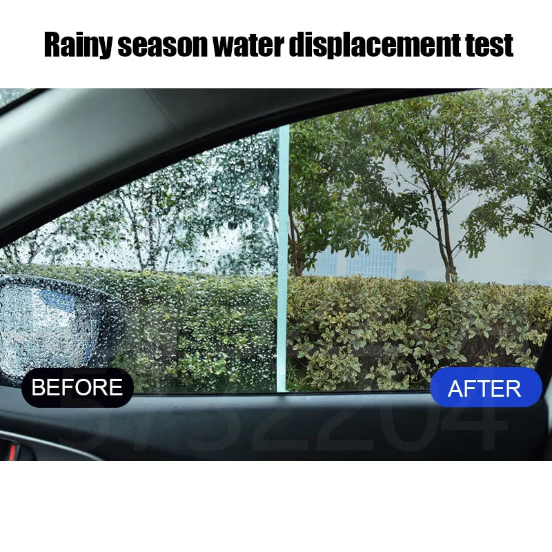 Repelente de Agua para Vidrios de Automóviles, Revestimiento Nano Hidrofóbico, Agente Impermeabilizante, Eliminador de Película de Aceite, Agente para Película de Vidrio Automotriz