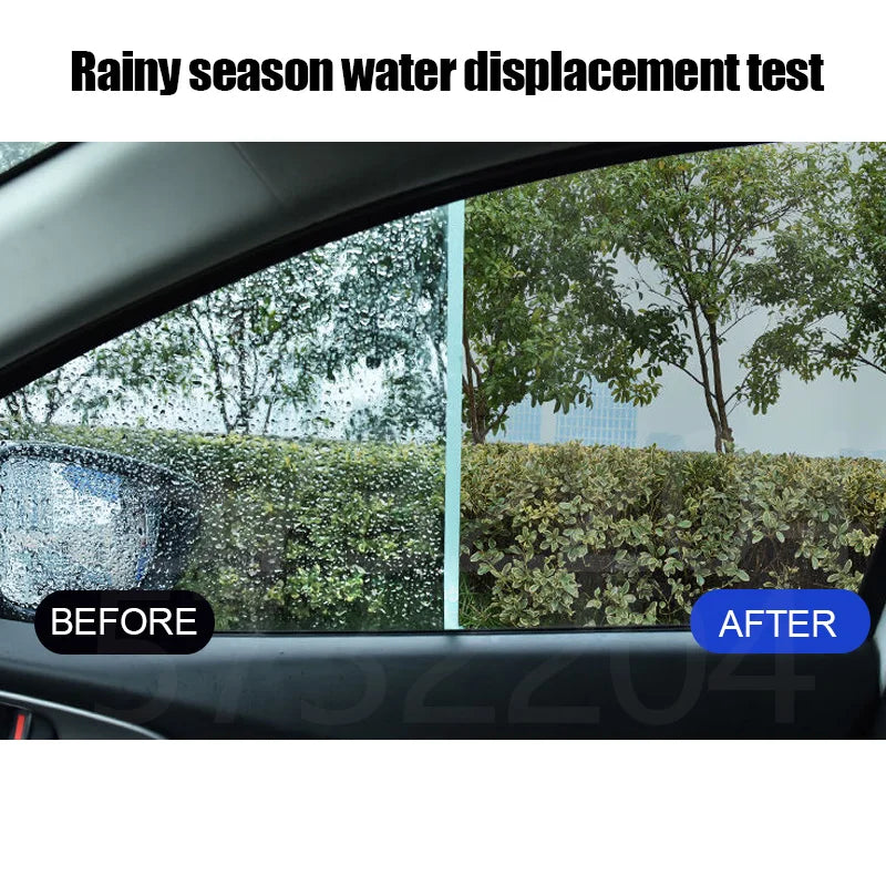 Repelente de Agua para Vidrios de Automóviles, Revestimiento Nano Hidrofóbico, Agente Impermeabilizante, Eliminador de Película de Aceite, Agente para Película de Vidrio Automotriz