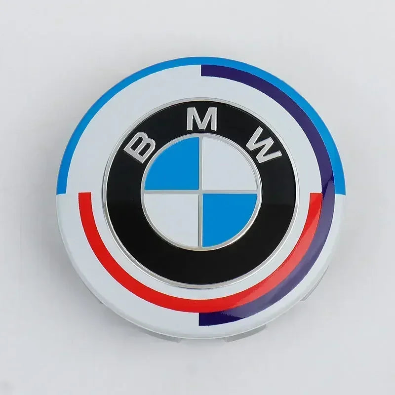 4Pcs 56mm 68mm Blue Logo Wheel Center Hub Caps Badge For BMW E30 E81 E82 E87 F30 F31 F32 F33 F35 F36 G21 G28 G31