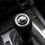 1Pcs Car Gear Shifter Head Knob Badge Sticker Emblem Decal Decor Hubcap For Mercedes Benz AMG W204 W205 W203 W211 W212 W213 W210