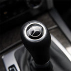 1Pcs Car Gear Shifter Head Knob Badge Sticker Emblem Decal Decor Hubcap For Mercedes Benz AMG W204 W205 W203 W211 W212 W213 W210