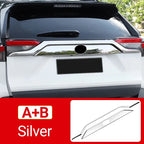 Car Rear Tail Trunk Door Upper Strip Trim Cover For Toyota RAV4 XA50 2019 2020 2021 2022 2023 2024 2025 RAV 4 Hybrid Accessories