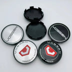 4pcs 65MM 59MM Vossen Logo Emblem Badge Car Wheel Center Caps Wheel Hubcap Hub Center Dust Cover Replace Car Styling Accessories