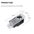 2PCS LED Car Door Welcome Logo Light Projector Lamp For Audi Sline S3 S4 S5 S6 S7 RS Quattro Q7 Q5 Q3 A4 B8 8P A3 A6 C7 A5 A6