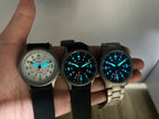 BERNY Full Titanium Watches for Men Outdoor Quartz Men's Field Wristwatch VH31 Super Luminous Sapphire Easy Read Watch