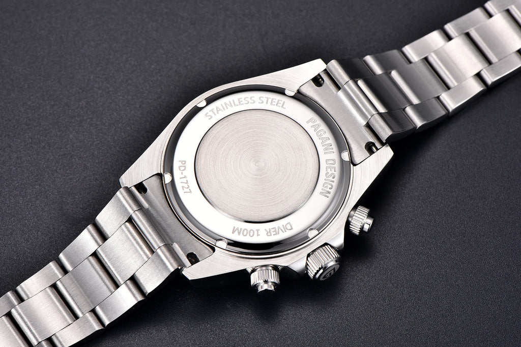 2026 Pagani Design PD1727 Night Light Men's Watch Sapphire Glass Stainless Steel Waterproof Relief  relogio masculino watches