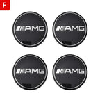 56mm 60mm 65mm 75mm Car Wheel Center Hub Caps Cover Rim Exterior Sticker For Mercedes Benz A B C E Class GLC GLK GLE GLA CLA GLB