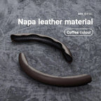 Universal Suede / Nappa Leather Car Steering Wheel Cover 38CM Breathable O/D Shape Protector Non-Slip Auto Interior Accessories