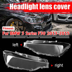 Car Headlight Lens Glass Lampshade Led Headlight For 13-15 BMW 3 Serie Headlight Cover F30 F35 Front Headlight Transparent Cover