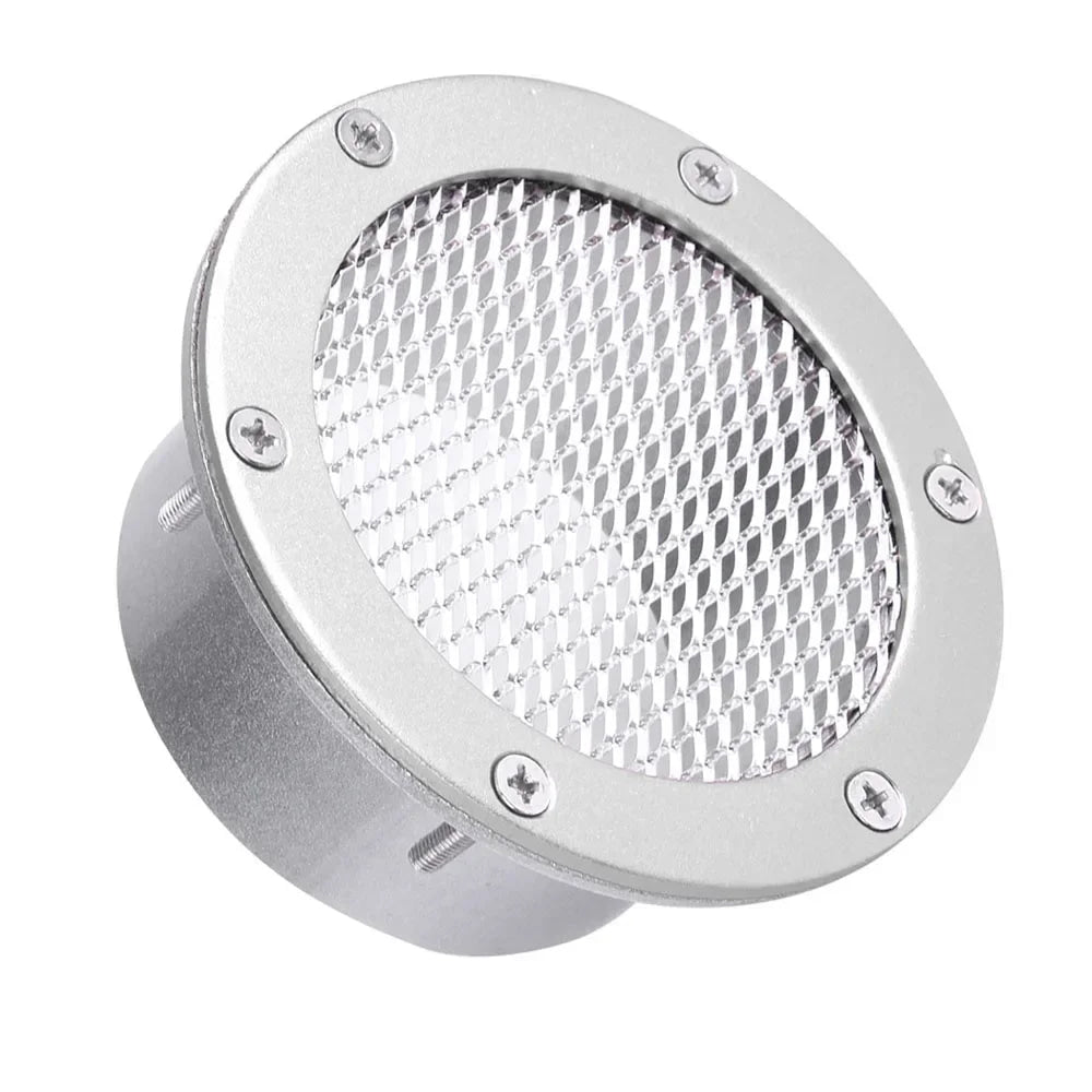 Car Air Vent Racing Intake Bumper Vent Inlet Duct Cold Air Filter Dust Air Duct Grille 3inch Universal  For Benz BMW Audi
