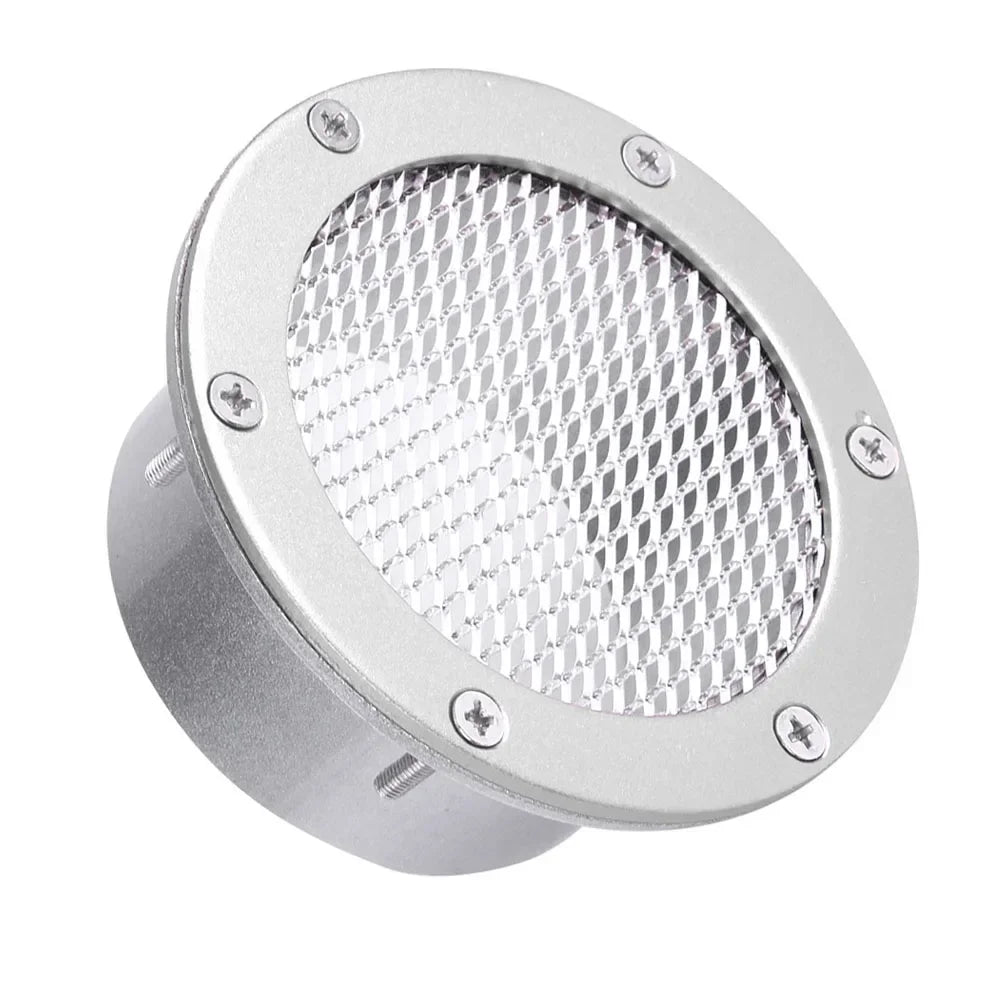 Car Air Vent Racing Intake Bumper Vent Inlet Duct Cold Air Filter Dust Air Duct Grille 3inch Universal  For Benz BMW Audi