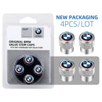 QMM-8685 Car Aluminum Wheel Tire Valve Stem Caps Airtight Covers For BMW M 50th Anniversary Celebration E46 E90 E60 F30 E39 E36