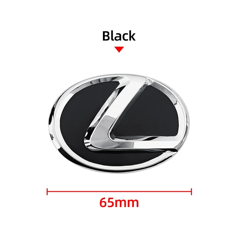 For Lexus ES240 ES250 IS250 LX460 RX270 RX300 RX350 65mm 77mm Metal Steering Wheel Emblem Logo Badge Sticker Decal Accessory