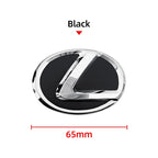 For Lexus ES240 ES250 IS250 LX460 RX270 RX300 RX350 65mm 77mm Metal Steering Wheel Emblem Logo Badge Sticker Decal Accessory