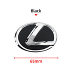 For Lexus ES240 ES250 IS250 LX460 RX270 RX300 RX350 65mm 77mm Metal Steering Wheel Emblem Logo Badge Sticker Decal Accessory