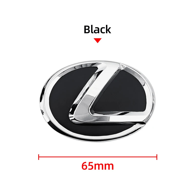 For Lexus ES240 ES250 IS250 LX460 RX270 RX300 RX350 65mm 77mm Metal Steering Wheel Emblem Logo Badge Sticker Decal Accessory