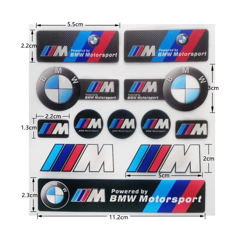 Car Decoration Strip Trunk Sticker Decals Decal For Bmw M Power Performance E93 F10 F20 F30 F40 F25 F26 F31 M3 M5 X1 X3 X5 X6 X7