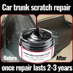 Car Interior Gloss Restoration Wax - Plastic Parts Refurbishment, Repair of Yellowed Black Car Body - Effectively Removes Scratches and Restores the Black Shine of Tires and Plastics