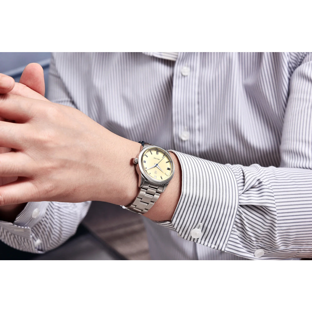 PAGANI DESIGN 2026 NEW Top Ice Blue Dial Men Quartz Watch Japan VH31 100M Waterproof Luxury Dress Watch For Men Reloj Hombre