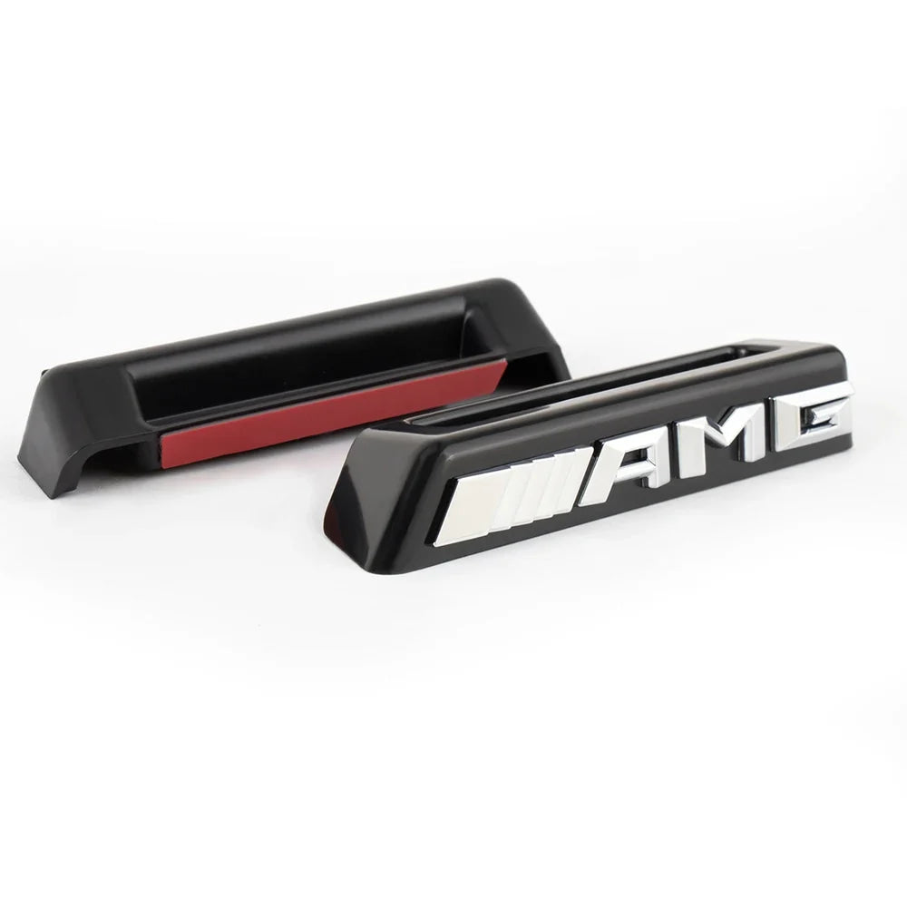 Car Front Grille Emblem Decoration Sticker Auto Styling Accessories For Mercedes Benz AMG W204 W205 B180 W221 W447 Smart CLG GLS