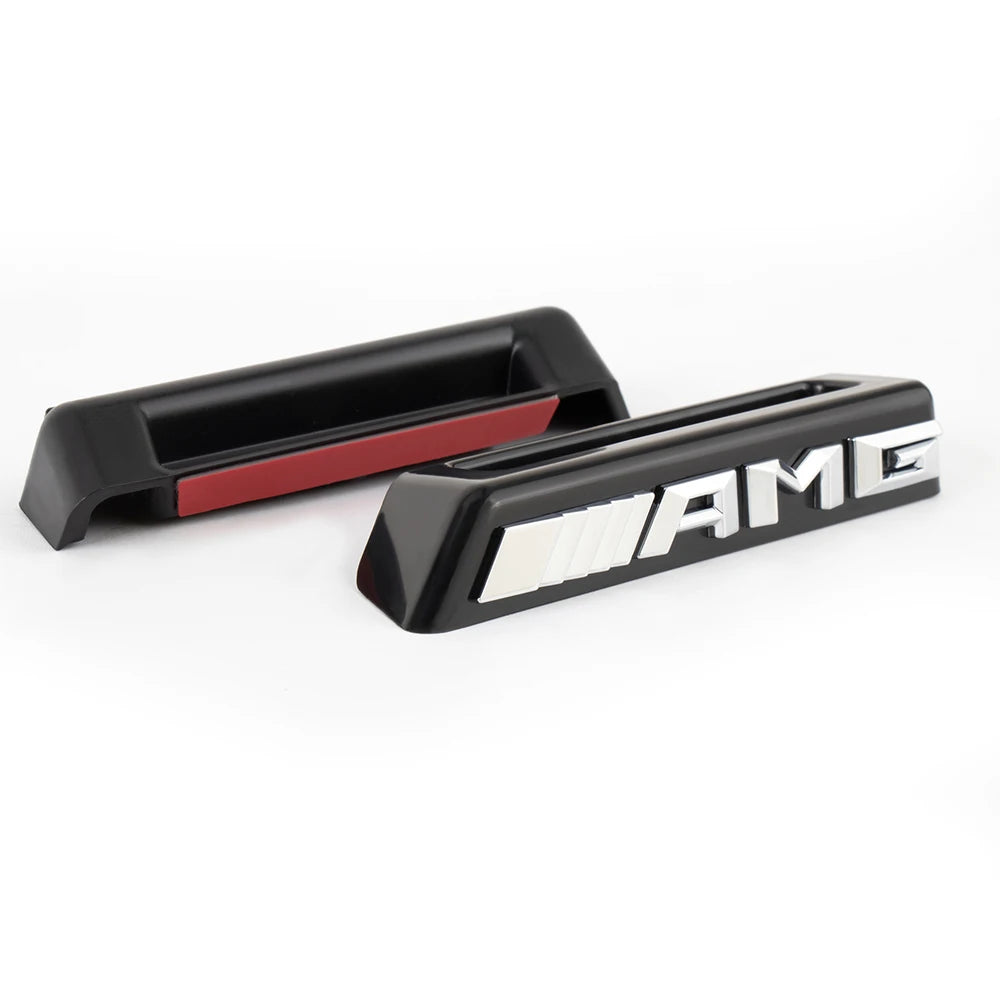 Car Front Grille Emblem Decoration Sticker Auto Styling Accessories For Mercedes Benz AMG W204 W205 B180 W221 W447 Smart CLG GLS