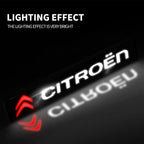 Car LED small light decorative light grille refitted haze warning light For Citroen C3 C4 X7 Xsara Picasso Crosser JUMPY NEMO
