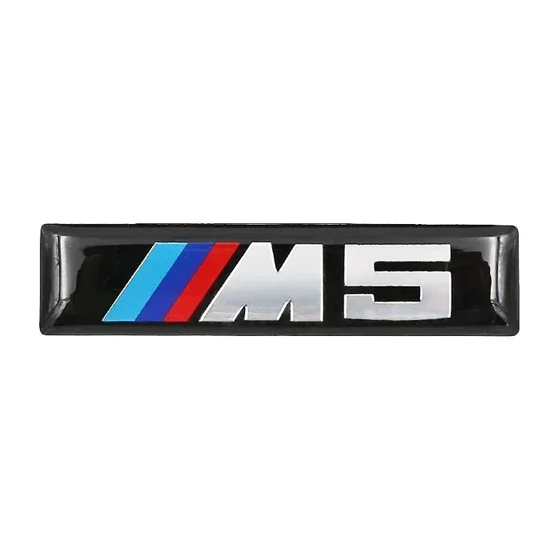 Silicone car badge sticker BMW M M3 M5 performance E36 E46 E39 E53 E90 E60 E61 E93 E87 F10 X1 X3 X5 full range accessories