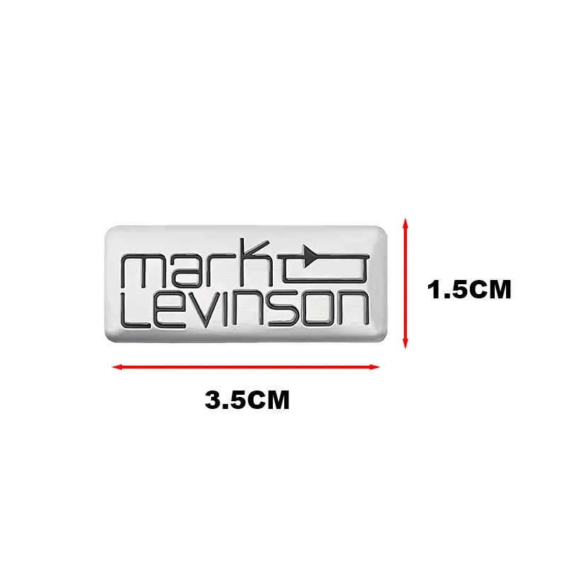 Chevrolet 3D Aluminum Car Audio Stickers Fit For Silverado Impala Malibu Equinox Cruze Camaro Tahoe/Suburban Blazer Spark Aveo