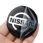 4Pcs 56MM Wheel Center Hub Cap Badge Emblem Decal Stickers Fit For Nissan Nismo Tiida Teana GTR 350Z 370Z 240SX Juke Note