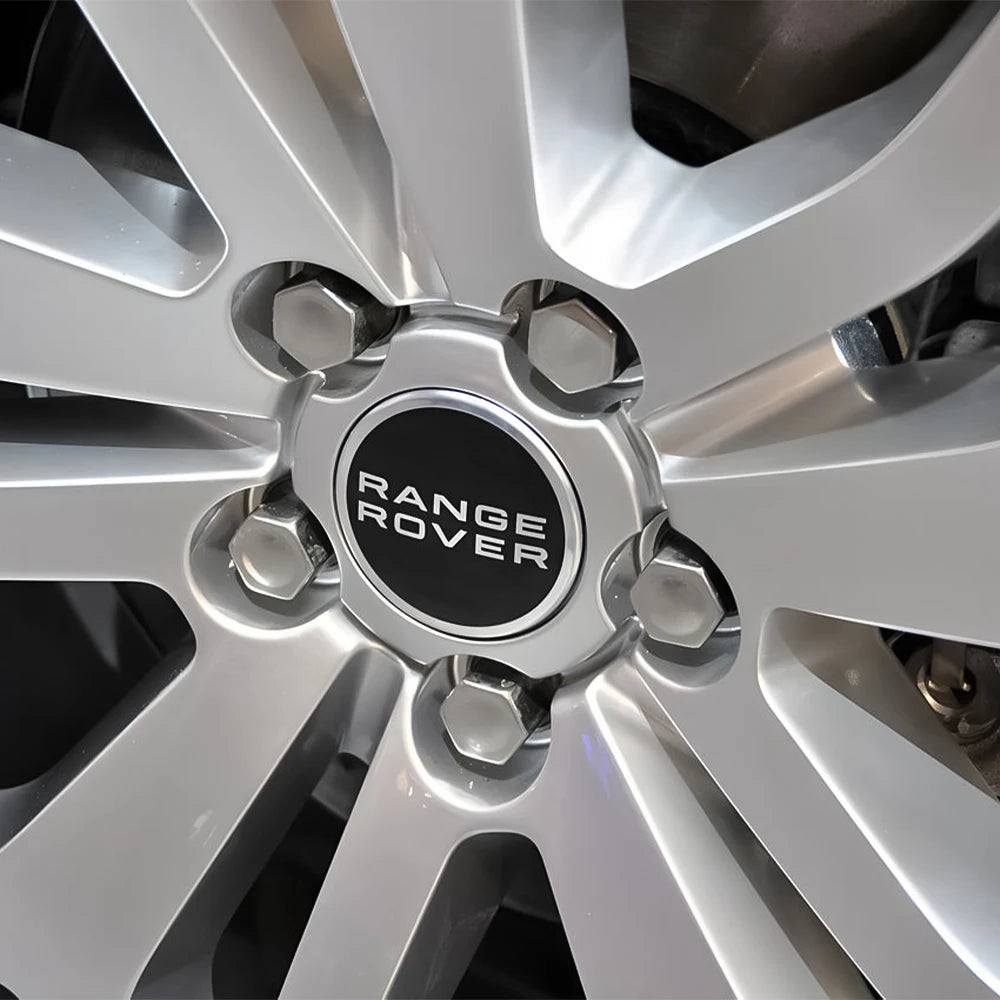 4pcs 62mm Car Styling Car Wheel Center Hub Cap Covers Badge For Landrover SVR Discovery Velar Evoque Range Rover L322 L405 L320