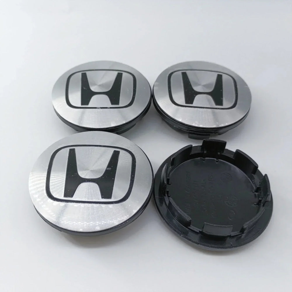 4pcs65mm 68mm For H Honda Mugen Pilot TypeR TypeS Insight CarStyling Wheel Center Hub Caps Cover Replacement Accessoriesstickers