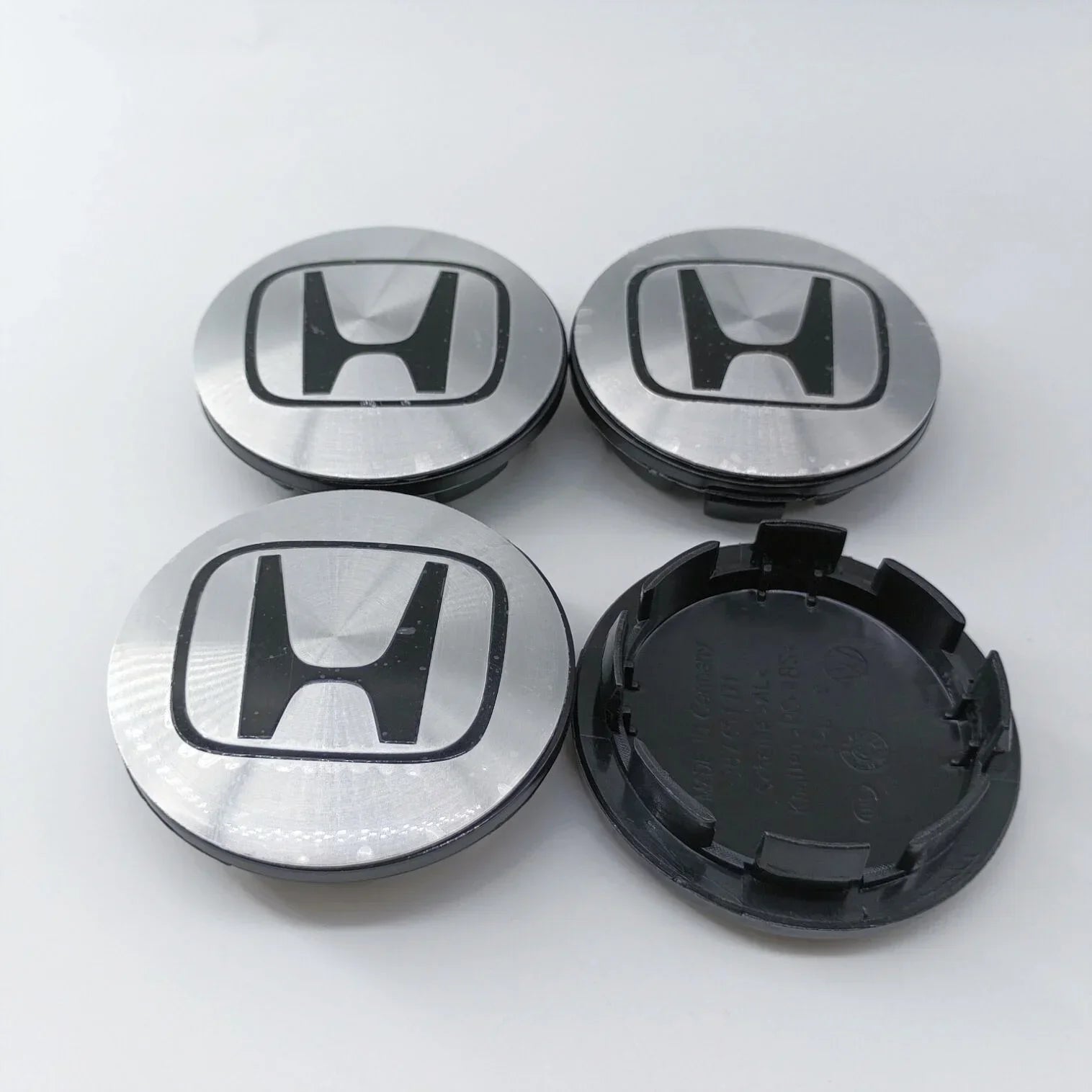 4pcs65mm 68mm For H Honda Mugen Pilot TypeR TypeS Insight CarStyling Wheel Center Hub Caps Cover Replacement Accessoriesstickers
