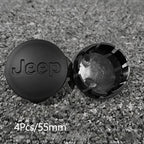 Car Tire Center Cap 63mm/55mm For Jeep Renegade Compass Grand Cherokee Wrangler jk Gladiator Patriot Liberty Commander Trailhawk