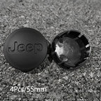 Car Tire Center Cap 63mm/55mm For Jeep Renegade Compass Grand Cherokee Wrangler jk Gladiator Patriot Liberty Commander Trailhawk