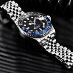 PAGANI DESIGN 2026 GMT Watches Men Luxury Sapphire Automatic Mechanical Watch 40MM Stainless Steel Waterproof Watches for men
