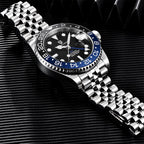 PAGANI DESIGN 2026 GMT Watches Men Luxury Sapphire Automatic Mechanical Watch 40MM Stainless Steel Waterproof Watches for men