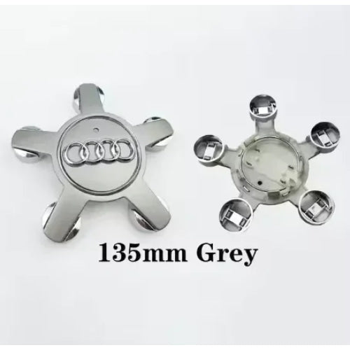 4pcs AUDI 60/61/68/69/77MM/135MM Car Wheel Center Hup Cap Cover for A6L A7 A8 A3 A4 A5 A6 S3 S4 Q3 Q5 Q5L Q7 RS3 RS4 RS5 RS6 TT