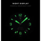 CADISEN Deep Explorer 2025 New Automatic Mechanical Watch Man Canvas Strap Wristwatch MIYOTA  Luxury Luminous Waterproof Watches