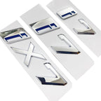 New Rear Trunk Emblem iX i3 i4 i7 iX3 iX4 iX7 Letters Sticker for BMW X1 X3 X4 X5 X7 Car Badge Decal Auto Exterior Accessories