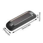 Mini luz LED de advertencia de energía Solar para coche, alarma simulada de seguridad nocturna, lámpara de precaución antirrobo inalámbrica, lámpara de alarma simulada intermitente